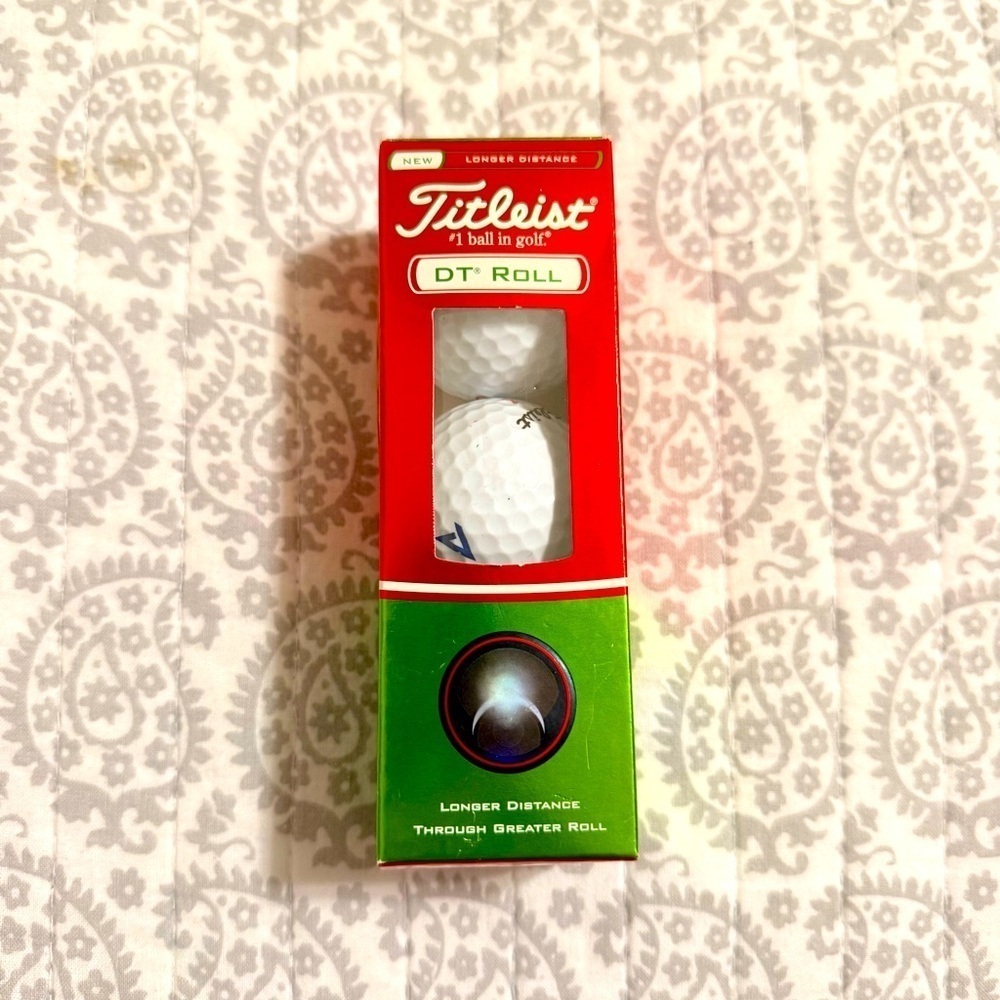 Titleist Golf Balls - 3pk DT Roll
